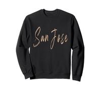 San Jose California Design vintage et élégant Sweatshirt