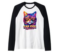 San Jose Cat | Lunettes de Soleil Tendance et Cool pour Chaton Manche Raglan