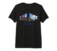 San José Costa Rica T-Shirt Haut de Gamme