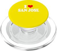 San Jose - J'aime San Jose PopSockets PopGrip pour MagSafe