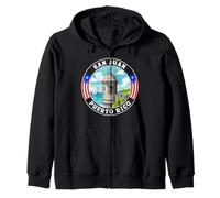 San Juan Porto Rico Drapeau portoricain Fierté portoricaine Sweat à Capuche