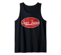 San Juan Varsity Athletic Classic Collegiate Lettering Débardeur