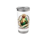 San Judas Tadeo - Dévocion d'art de Saint Jude Gobelet isotherme en acier inoxydable double paroi
