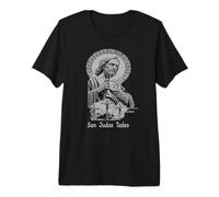 San Judas Tadeo - Dévocion d'art de Saint Jude T-Shirt Haut de Gamme