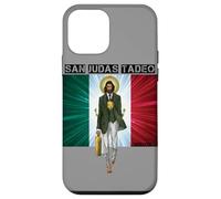 San Judas Tadeo Drapeau Mexicain de Saint Jude Art Devocion Coque pour iPhone 12 Mini