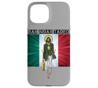 San Judas Tadeo Drapeau Mexicain de Saint Jude Art Devocion Coque pour iPhone 15