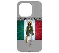 San Judas Tadeo Drapeau Mexicain de Saint Jude Art Devocion Coque pour iPhone 15 Pro