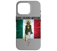 San Judas Tadeo Drapeau Mexicain de Saint Jude Art Devocion Coque pour iPhone 16 Pro