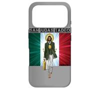 San Judas Tadeo Drapeau Mexicain de Saint Jude Art Devocion Coque pour iPhone 17 Pro