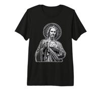 San Judas Tadeo - Oracion St. Jude T-Shirt Haut de Gamme