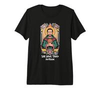 San Judas Tadeo - Prière de dévotion Artistique de Saint Jude T-Shirt Haut de Gamme