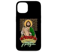 San Judas Tadeo Saint Jude Thaddeus Gracias por mis Milagros Coque pour iPhone 13