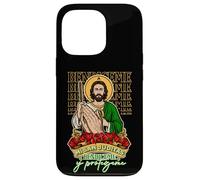 San Judas Tadeo Saint Jude Thaddeus Gracias por mis Milagros Coque pour iPhone 13 Pro