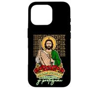 San Judas Tadeo Saint Jude Thaddeus Gracias por mis Milagros Coque pour iPhone 16 Pro
