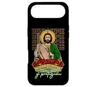 San Judas Tadeo Saint Jude Thaddeus Gracias por mis Milagros Coque pour iPhone Air