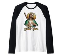 San Judas Tadeo (Saint Jude The Apostle) Manche Raglan