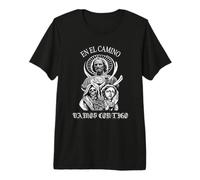 San Judas Tadeo, Santa Muerte, Santa María T-Shirt Haut de Gamme