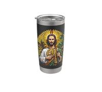 San Judas Tadeo Siempre A Mi Lado Gobelet isotherme en acier inoxydable double paroi