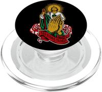 San Juditas Tadeo Mi fe ES más Fuerte Con San Judas Tadeo PopSockets PopGrip pour MagSafe