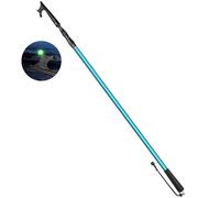 SAN LIKE Crochet de bateau télescopique pour station d'accueil, en aluminium, extensible, Dock Pologne avec perle lumineuse, stable, léger, antidérapant, 3,6 m