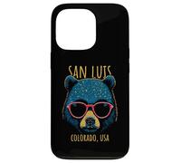San Luis Colorado USA Ours Portant des Lunettes de Soleil Coque pour iPhone 13 Pro