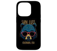 San Luis Colorado USA Ours Portant des Lunettes de Soleil Coque pour iPhone 14 Pro