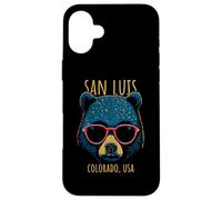 San Luis Colorado USA Ours Portant des Lunettes de Soleil Coque pour iPhone 16 Plus