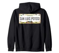 San Luis Potosí License Plate Aesthetic Mexicans Souvenir Sweat à Capuche