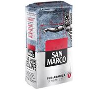 SAN MARCO Café Moulu 100% Arabica - Torréfaction Italienne - Format Pratique 250g - Sachet Riche en Arômes - Lot de 3