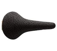 Selle San Marco - ROLLS Le Rino, Selle en Cuir Vintage, Très Confortable et Élégante, avec une Forme Arrondie, Adaptée à Tout Type D'utilisation - Noir