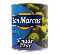San Marcos - Tomaillère verte entière. Lot de 6 x 2800/1680 g.