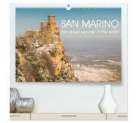 San Marino The oldest Republic in the world (High Quality Premium Wall Calendar 2026 DIN A2 landscape),CALVENDO 12 Month Wall Calendar: Views of this country's most iconic image, Mount Titan