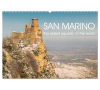 San Marino The oldest Republic in the world (Wall Calendar 2026 DIN A2 landscape), CALVENDO 12 Month Wall Calendar: Views of this country's most iconic image, Mount Titan