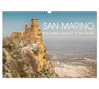 San Marino The oldest Republic in the world (Wall Calendar 2026 DIN A3 landscape), CALVENDO 12 Month Wall Calendar: Views of this country's most iconic image, Mount Titan