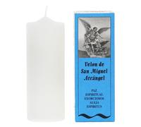 San Michele Archange - Velon préparé pour la protection et la purification | Bougie ésotérique pour l'environnement | Fabriqué à la main avec des herbes | Comprend les instructions
