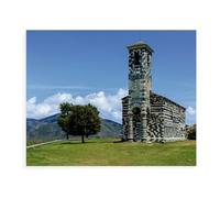 San Michele, Murato，1000 Pièces Puzzle pour Adultes Enfants Adolescents, Intelligence Soulagement du Stress Divertissement Bois Jouets Bricolage Anniversaire（75x50cm）-AW99