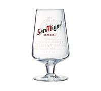 San Miguel Lot de 2 verres à bière 568 ml marqués CE