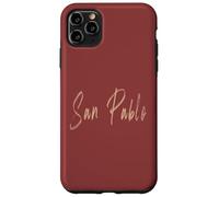 San Pablo California - Design Vintage et élégant Coque pour iPhone 11 Pro Max