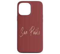 San Pablo California - Design Vintage et élégant Coque pour iPhone 13 Pro Max