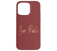 San Pablo California - Design Vintage et élégant Coque pour iPhone 15 Pro Max