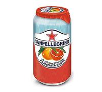 San Pellegrino Aromatise Boisson Pétillante au Jus d'Orange Sanguine 6 x 330 ml