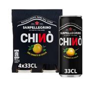 SAN PELLEGRINO CHINÒ CHINOTTO Pack de 6 bidons de 0,33 l
