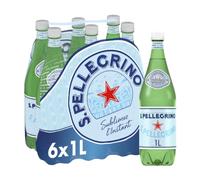 S.Pellegrino Eau Minérale Naturelle 6 x 1 L