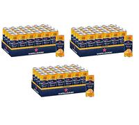 San Pellegrino | Limonade orange | Aranciata | Haute teneur en fruits 20 % d'oranges fraîchement pressées | Notes de goût légèrement acidulées | Idéal pour les déplacements | Lot de 72 boîtes