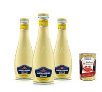 San Pellegrino Limonata Naturali Lot de 48 bouteilles en verre avec jus de citron italien 20 cl + Italian Gourmet Polpa 400 g