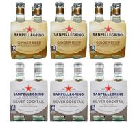 San Pellegrino Chinotto - boissons sans alcool - Lot de 24 + Tonica Rovere 20 cl