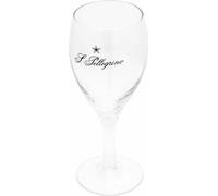 San Pellegrino Wasserglas Stielglas Trinkglas, Mineralwasser Glas 240 ml