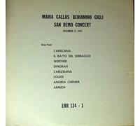 San Remo Concert December 27, 1954