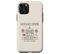 San Salvador El Salvador City Skyline Travel Souvenir Coque pour iPhone 11 Pro