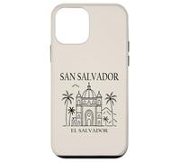 San Salvador El Salvador City Skyline Travel Souvenir Coque pour iPhone 12 Mini